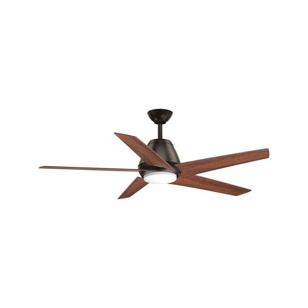 Progress Lighting Gust, 54", Ceiling Fan, 3 Speed, Manual Reverse Speeds, 120V, 54 in W - P2582-2030K