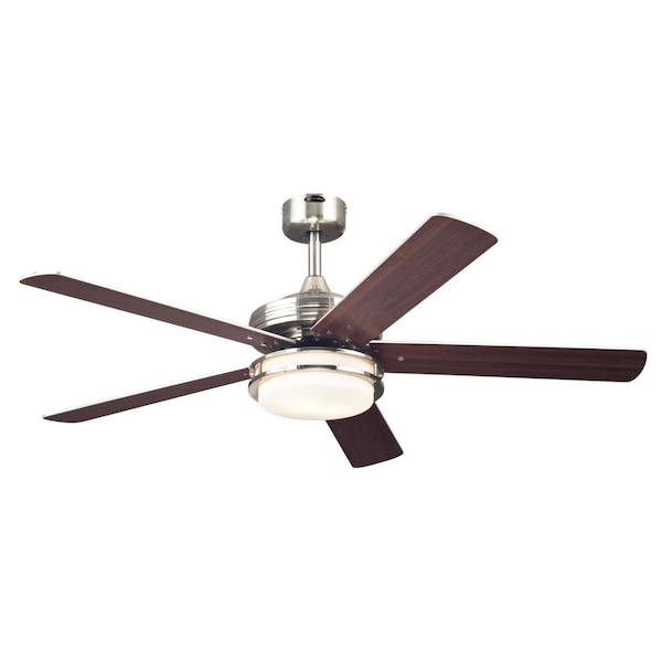 Westinghouse 5 Blades, 3 Speeds, 120V, 52 in W - 7209100