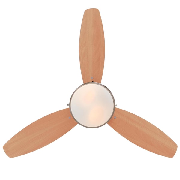 Westinghouse Alloy 42" 3-Blade Nickel Indoor Ceiling Fan w/LED Light Fixture - 7221600