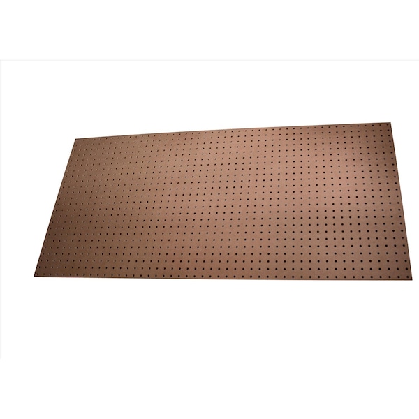 American Wood Moulding Alexandria Moulding 3/16 in. X 24 in. W X 4 ft. L Medium Fiberboard (MDF) Peg Board - PG001-6H048C1