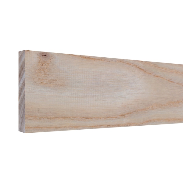 Ornamental Decorative Millwork 0.5 in. D x 1.5 in. W x 24 in. L Unfinished Natural Ash Wood Board - BRDNAT 1-2X2X2ASH
