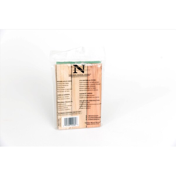Nelson Shims Nelson 1.5 in. W X 6 in. L Wood Shim 9 pk - PSH6/9-72-56
