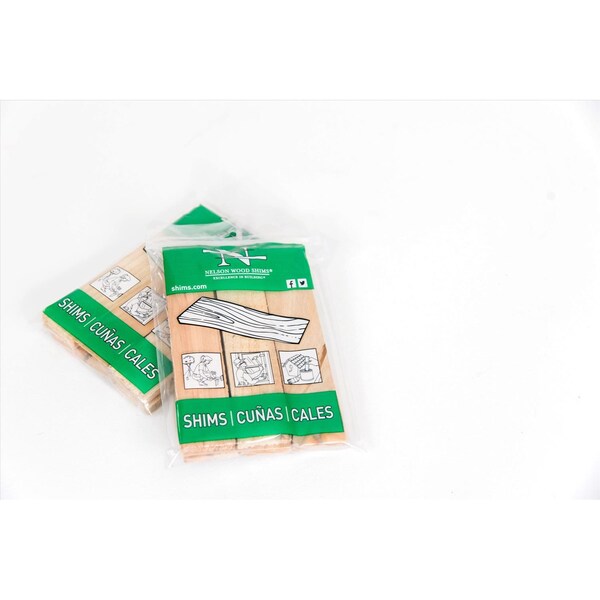 Nelson Shims Nelson 1.5 in. W X 6 in. L Wood Shim 9 pk - PSH6/9-72-56