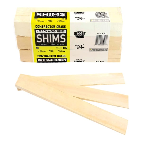 Airmark 12 in. Contractor Shims, 42PK - 5606181