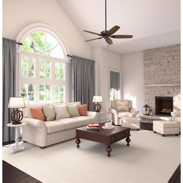 Hunter Hunter Builder 52 in. New Bronze Brown Indoor Ceiling Fan - 53242
