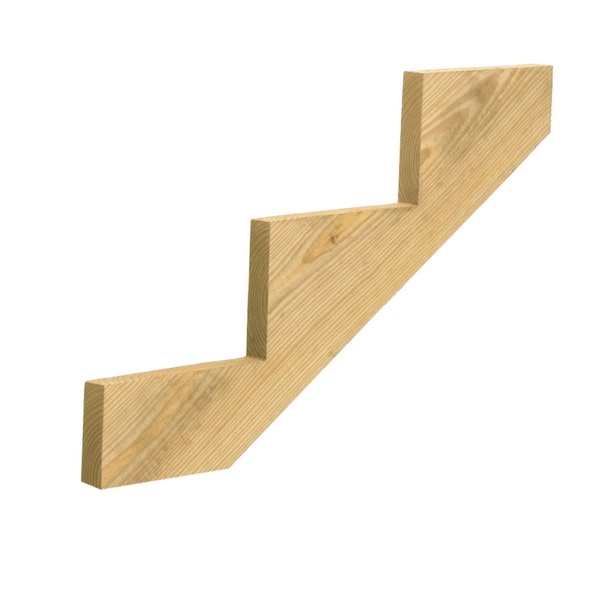 Prowood ProWood 1.5 in. X 11.25 in. W X 3 ft. L Southern Yellow Pine Stair Stringer No 2/BTR Grade - 279712