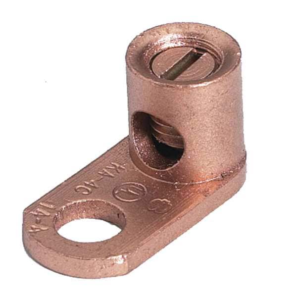 Conector mecánico Burndy, Terminal, de 4 a 14 AWG, paquete de 5 - GKA4C
