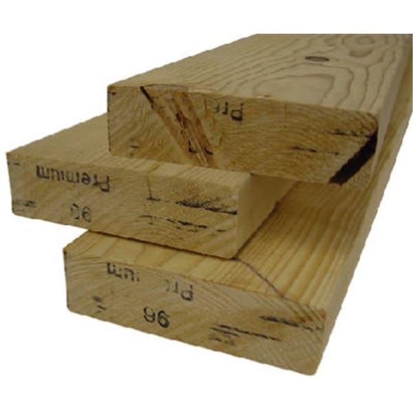 Alexandria Moulding Alexandria Moulding 102X6-WS096C 2 in. x 6 in. x 8 ft. Stud Grade - 511165