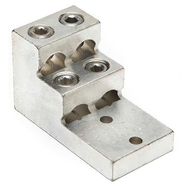 Conexión mecánica Burndy, 600 kcmil a 2 AWG, 4 conductores - K22A36U2.