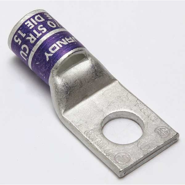 Conector de compresión de una perforación para terminal Lug, Calibre 4/0 AWG - YA28LNT38