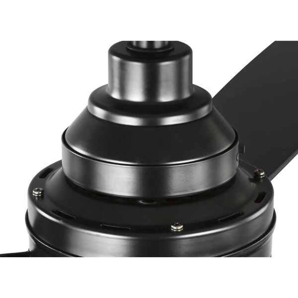 Progress Lighting 3 Speeds, 120V, Black, 9.37 in W - P2554-3130K