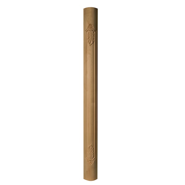 Osborne Wood Products 35 1/2 x 2 1/8 French Corner Leg in Knotty Pine - 5025P