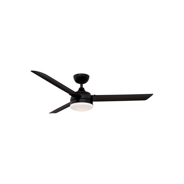 Fanimation Xeno Wet - 56 inch - Black with Black Blades and LED - FP6729BBLW