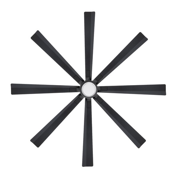 Modern Forms Fans Size Matters Indoor or Outdoor Smart Ceiling Fan 2700-3000-4000-5000K LED in Matte Black - FR-W2403-65L-MB