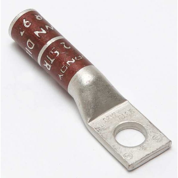 Conector de compresión de una perforación para terminal Burndy, calibre 2 AWG - YA2CN