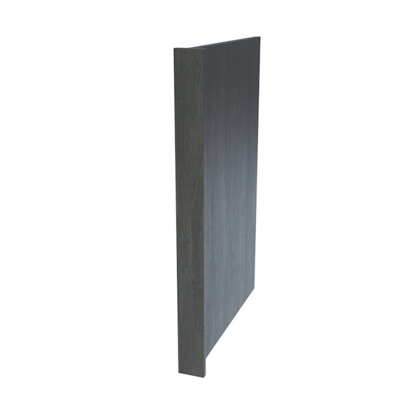 Cambridge Carbon Marine Dishwasher Kitchen Cabinet End Panel, With Filler (24 in W x 0.75 in D x 34.5 in H) - SA-BUDW24-CM