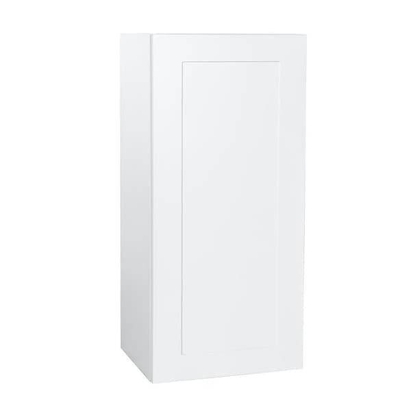 Cambridge Quick Assemble Modern Style, Shaker White 21 x 36 in. Wall Kitchen Cabinet (21 in. W x 12 D x 36 in. H) - SA-WU2136-SW