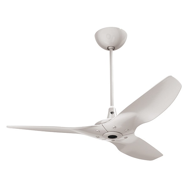 Big Ass Fans Ceiling Fan, 52 in Blade Dia, 3 Blades, 7 Speeds, 100/240VAC, White - S3127-X2-AW-04-02-C-01-F259-G9