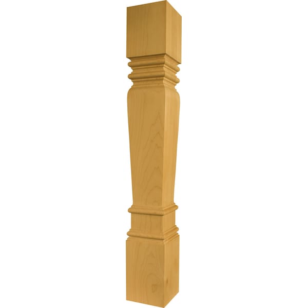 Osborne Wood Products 34 1/2 x 5 Massive Square Island Post in Hickory - 2421H