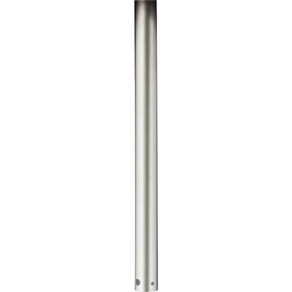 Progress Lighting AirPro Collection 36 In. Ceiling Fan Downrod in Painted Nickel - P2606-152
