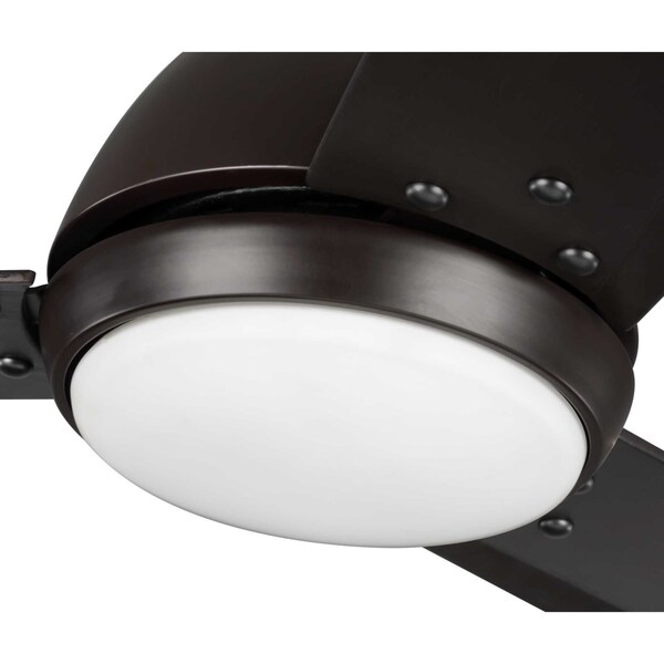Progress Lighting 3 Speeds, 120V, Architectural Bronze, 11.62 in W - P2592-12930K