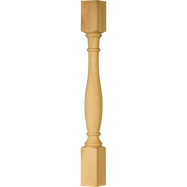 Osborne Wood Products 34 1/2 x 3 1/2 Belleville Island Leg in White Oak - 2423WO