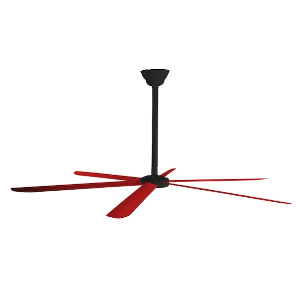 Maxx Air 6 Blades, 6 Speeds, 120 V, 108 in. W - HVLS 108 BLKR