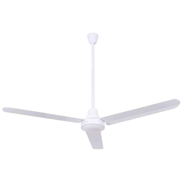 Canarm Industrial DC Fan, CP56D1136N, 56inch Fan, 56 in Blade Dia, 3 Blades, 5 Speeds, 120V AC - CP56D1136N