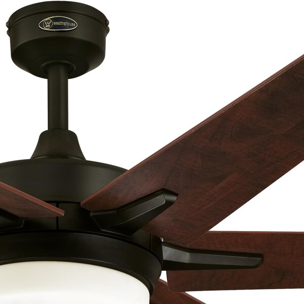 Westinghouse Cayuga 60-Inch Indoor Ceiling Fan w/Dimmable LED Light Kit - 7207800