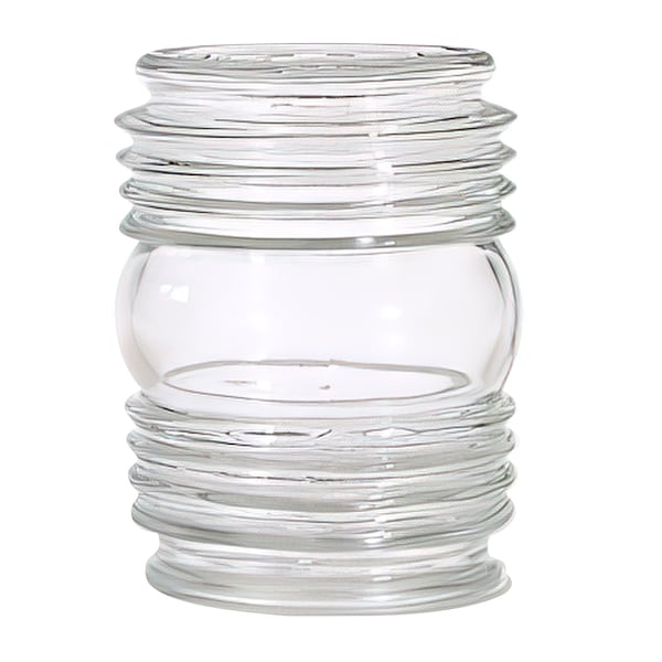 Satco Clear Porch Glass Shade Diameter 3-3/4 inch Height 4-1/2 inch Fitter 3-1/4 inch - 50/114