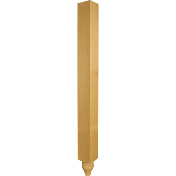 Osborne Wood Products 34 1/2 x 3 Belford Vanity Leg in Beech - 2417BCH