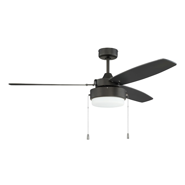 Craftmade 3 Blades, 3 Speeds, 120V/60 Hz, 52 in W - INT52ESP3