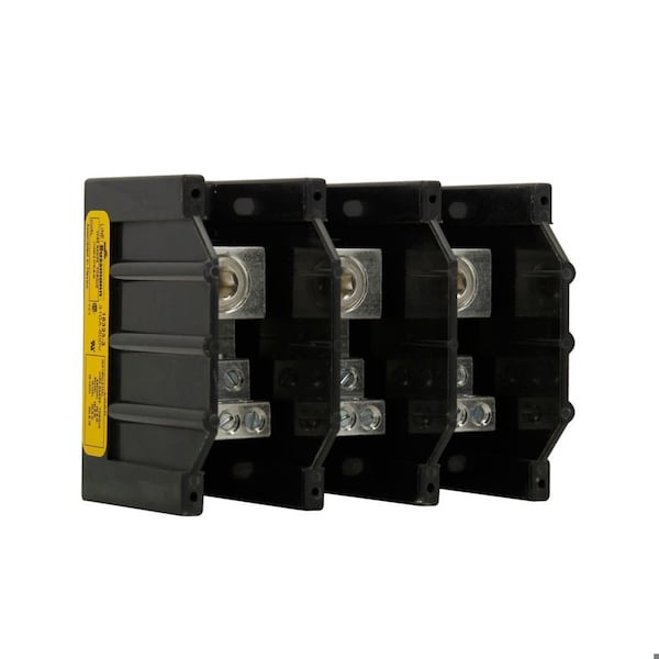 Bloque distribuidor de energía Eaton Bussmann, Al/Cu, 600V CA/CC - 16303-3