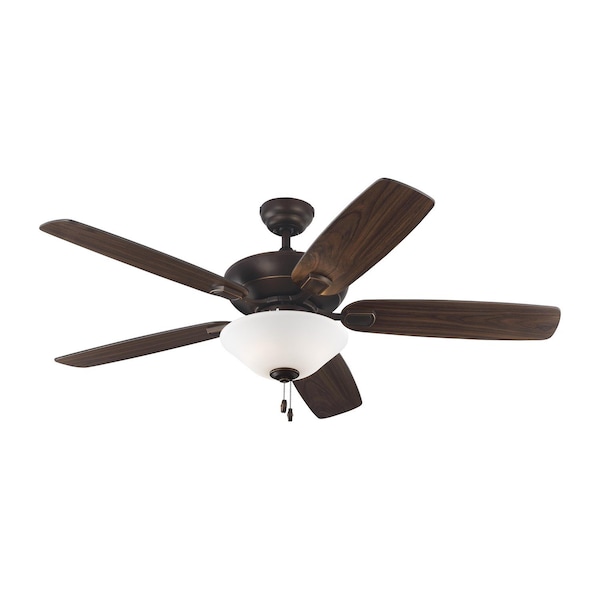 Monte Carlo Colony 52 Led Ceiling Fan In Roman Bronze With Bronze Blades - 5COM52RBD-V1