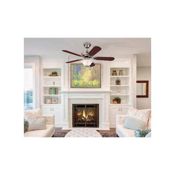 Westinghouse Ceiling Fan Richboro SE 42in Brushed Nickel LED Indoor Brushed Nickel - 72375