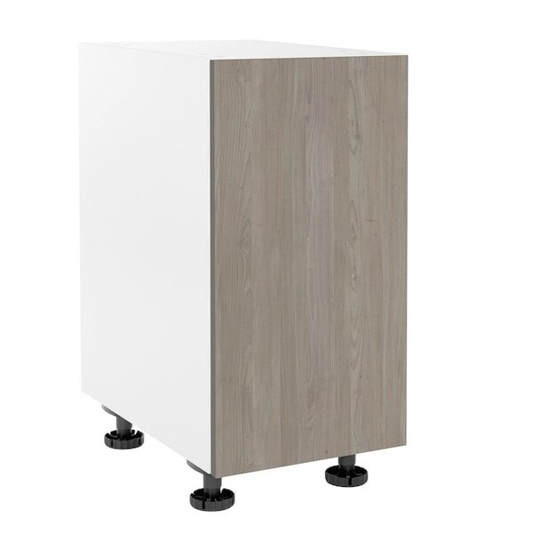 Cambridge Quick Assemble Modern Style, Grey Nordic 21 in. Base Kitchen Cabinet (21 in. W x 24 in. D x 34.50 in. H) - SA-BD21-GN