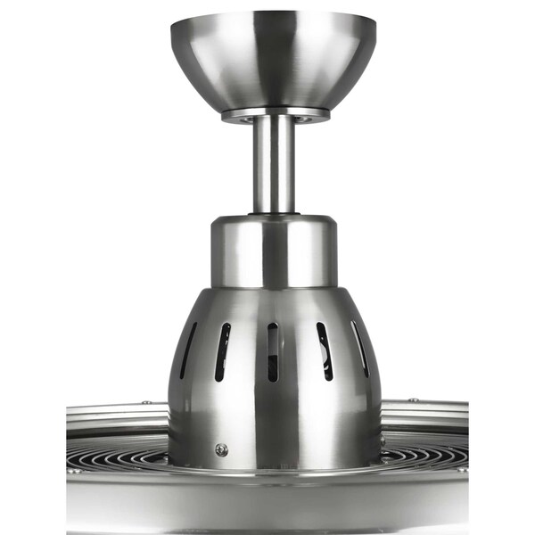 Progress Lighting Sanford 24" Enclosed Indoor/Outdoor Ceiling Fan with LED Light - P2594-0930K