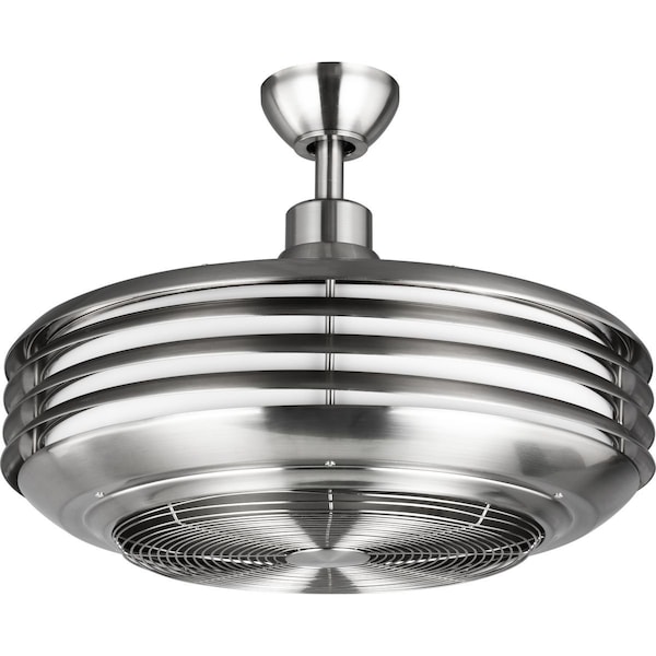 Progress Lighting Sanford 24" Enclosed Indoor/Outdoor Ceiling Fan with LED Light - P2594-0930K