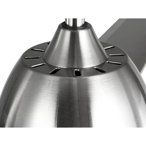 Progress Lighting 3 Speeds, 120V, Brushed Nickel, 11.62 in W - P2592-0930K