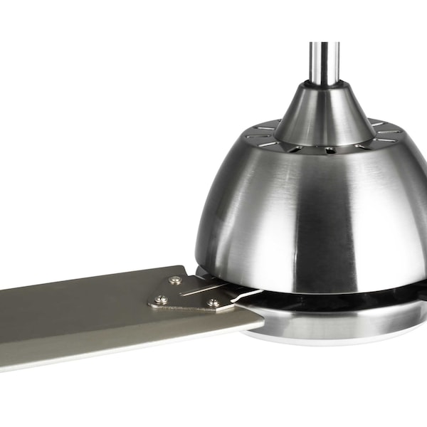 Progress Lighting 3 Speeds, 120V, Brushed Nickel, 11.62 in W - P2592-0930K