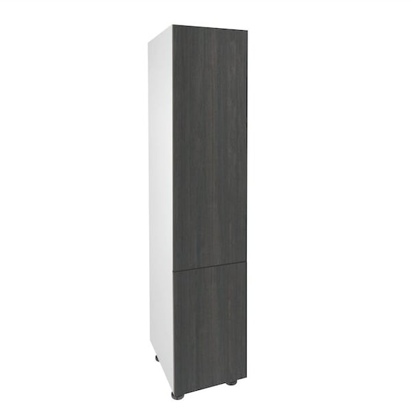 Cambridge Quick Assemble Modern Style, Carbon Marine 90 in. Pantry Kitchen Cabinet (18 in. W x 24 in. D x 90 in. H) - SA-PU1890-CM
