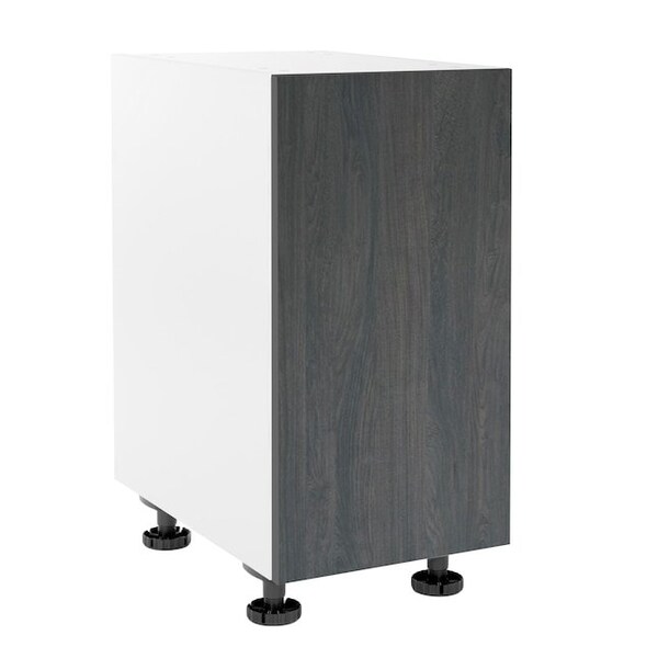 Cambridge Quick Assemble Modern Style, Carbon Marine 21 in. Base Kitchen Cabinet (21 in. W x 24 in. D x 34.50 in. H) - SA-BD21-CM