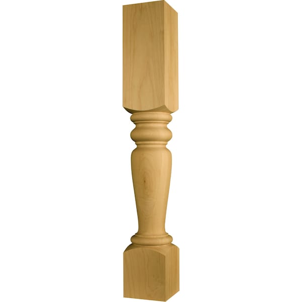 Osborne Wood Products 34 1/2 x 5 Grand Island Post in Soft Maple - 1437M