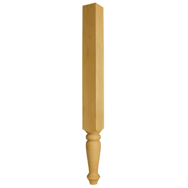 Osborne Wood Products 34 1/2 x 3 Kelso Vanity Leg in Hickory - 2415H