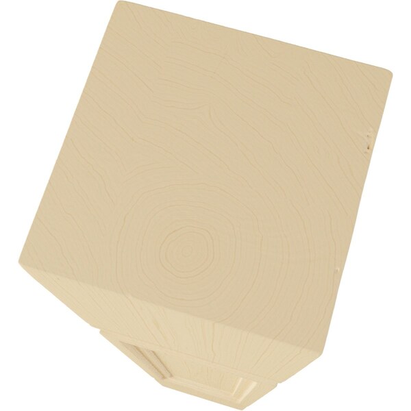 Ekena Millwork 5"W x 5"D x 35 1/2"H Kent Raised Panel Cabinet Column, Alder - COL05X05X35KEAL