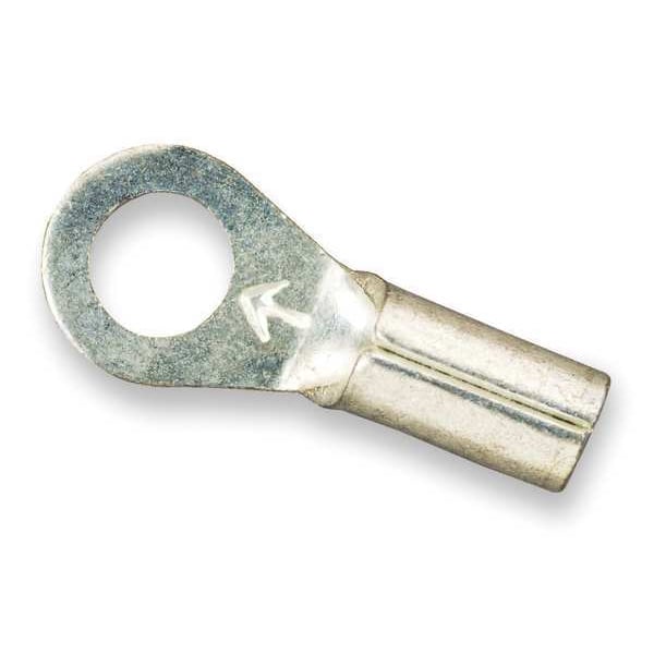 Terminal de anillo no aislado de calibre 16-14 AWG #8 Stud PK100, Costura: Ensamblada - MU14-8RLX