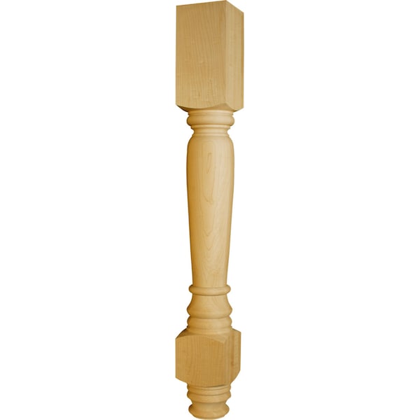 Osborne Wood Products 40 1/2 x 5 Extended Massive Concord Island Leg in Spanish Cedar - 1573SPC