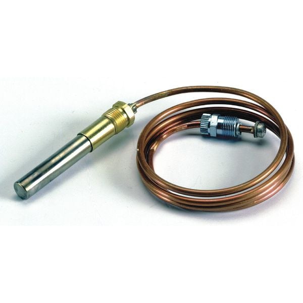 Robertshaw Thermopile, LP/NG, 250mv to 750mv, 36 in L., Pilot Generator, Mounting Nut - 1951-536