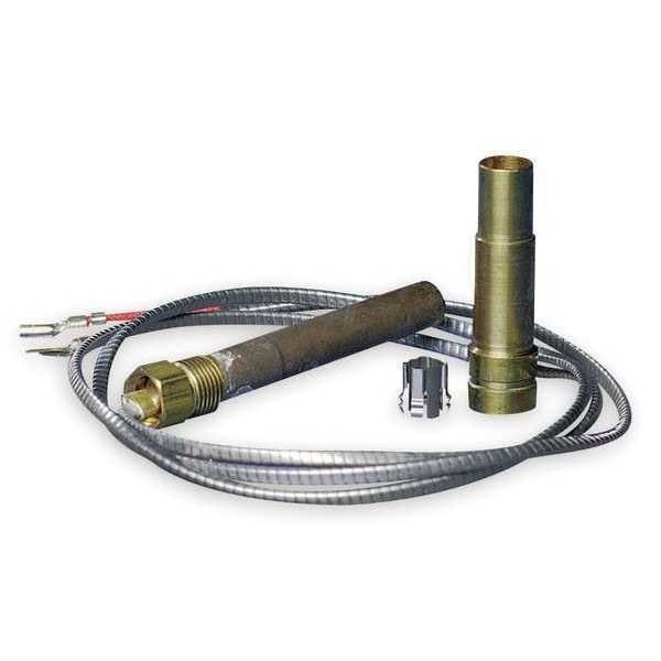 White-Rodgers Thermocouple, LP/NG, 750 mV, 36 in L., Pilot Generator, PG9 Adapter - G01A332S1