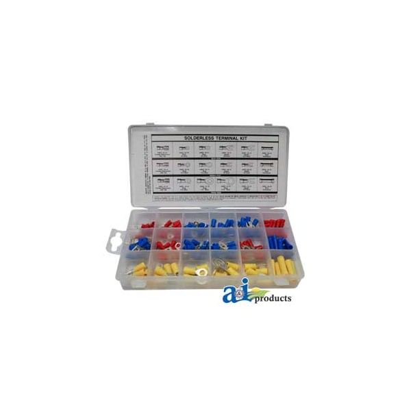 A & I Products Selección de Terminales y Conectores 4" x 8" x 1" - A-TCD176